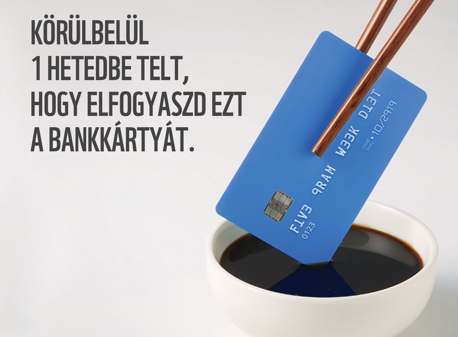 Egy bankkártyányi műanyagot eszünk meg hetente