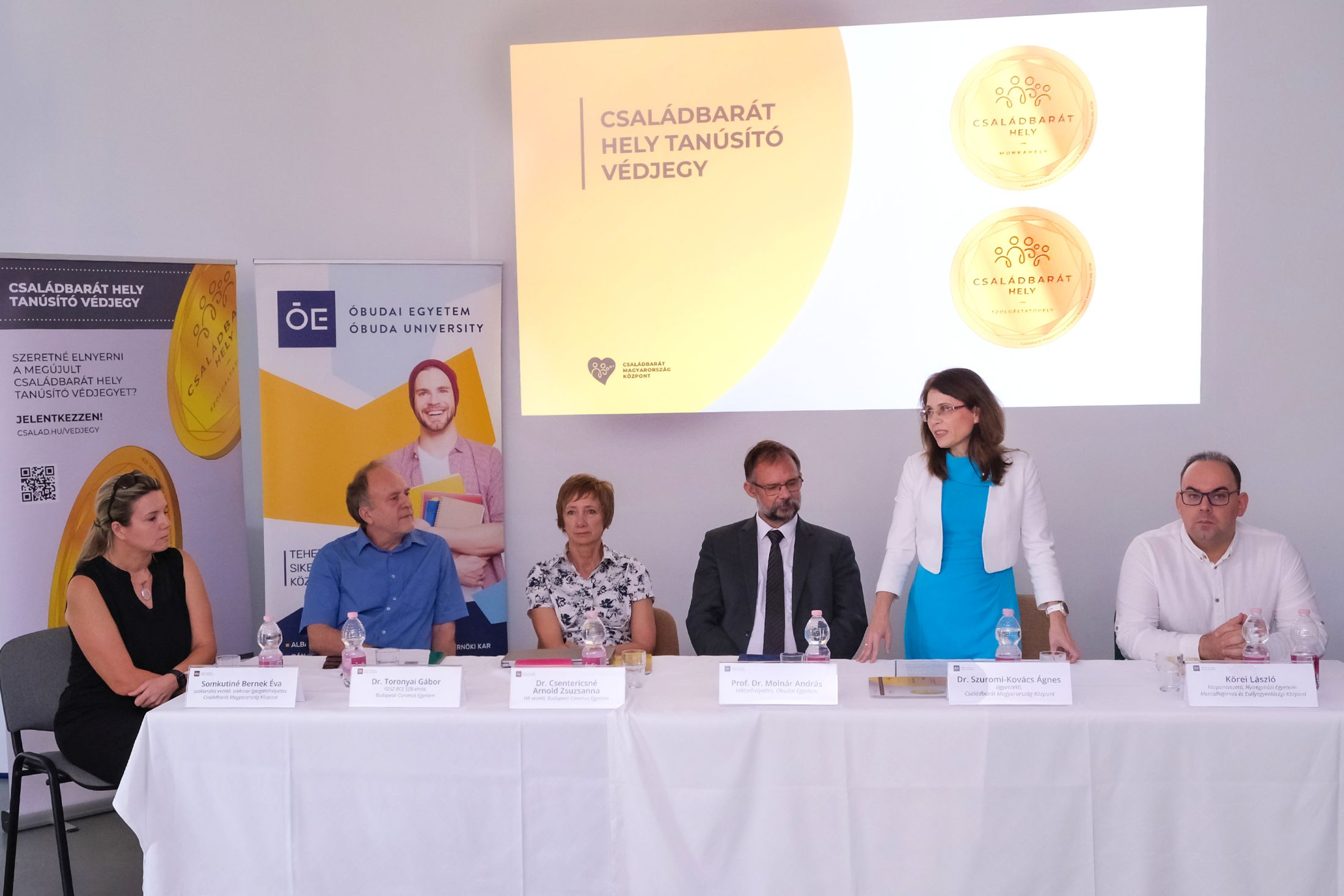 Már az Óbudai Egyetem is családbarát