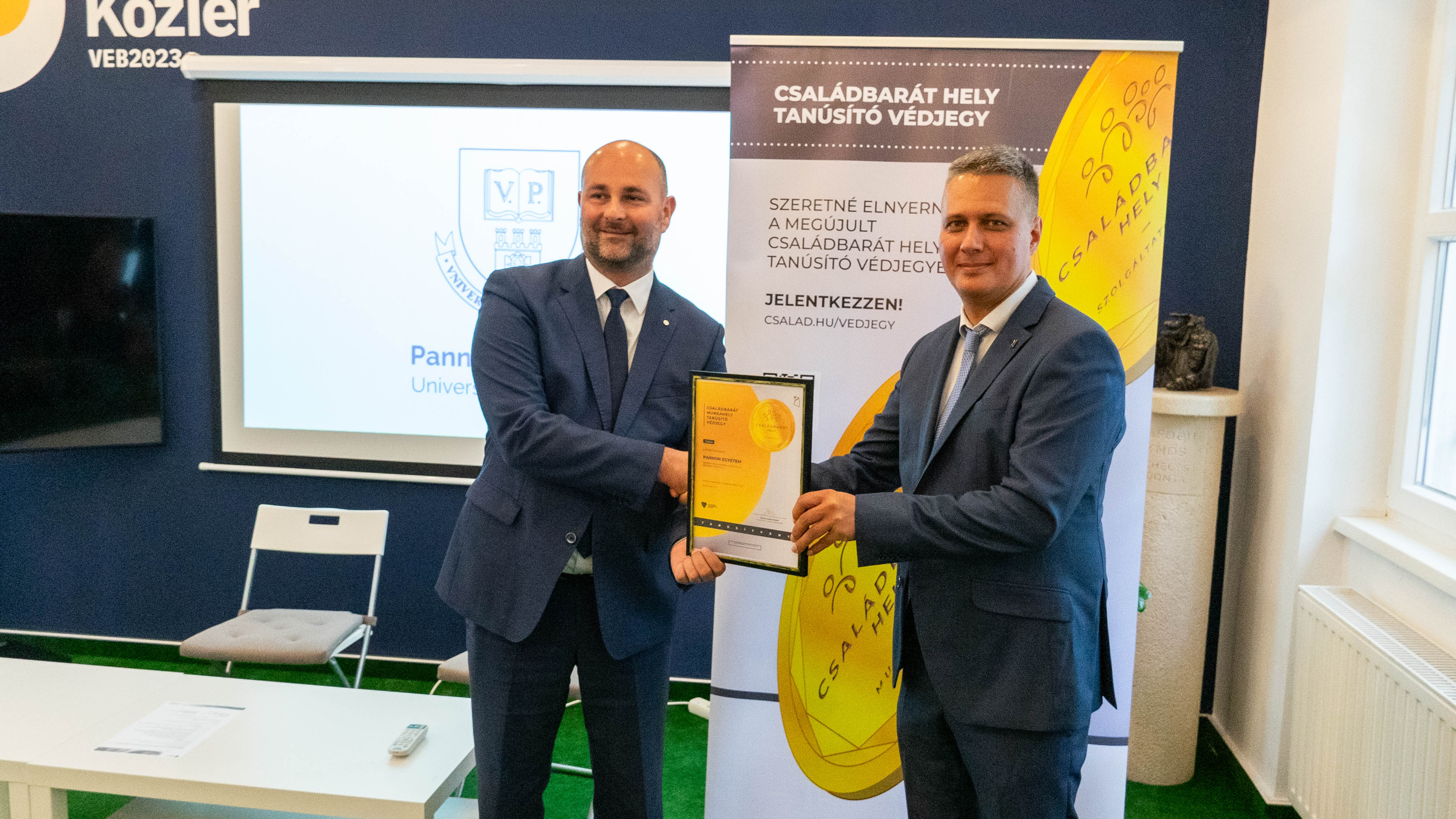 Újra Családbarát Munkahely lett a Pannon Egyetem