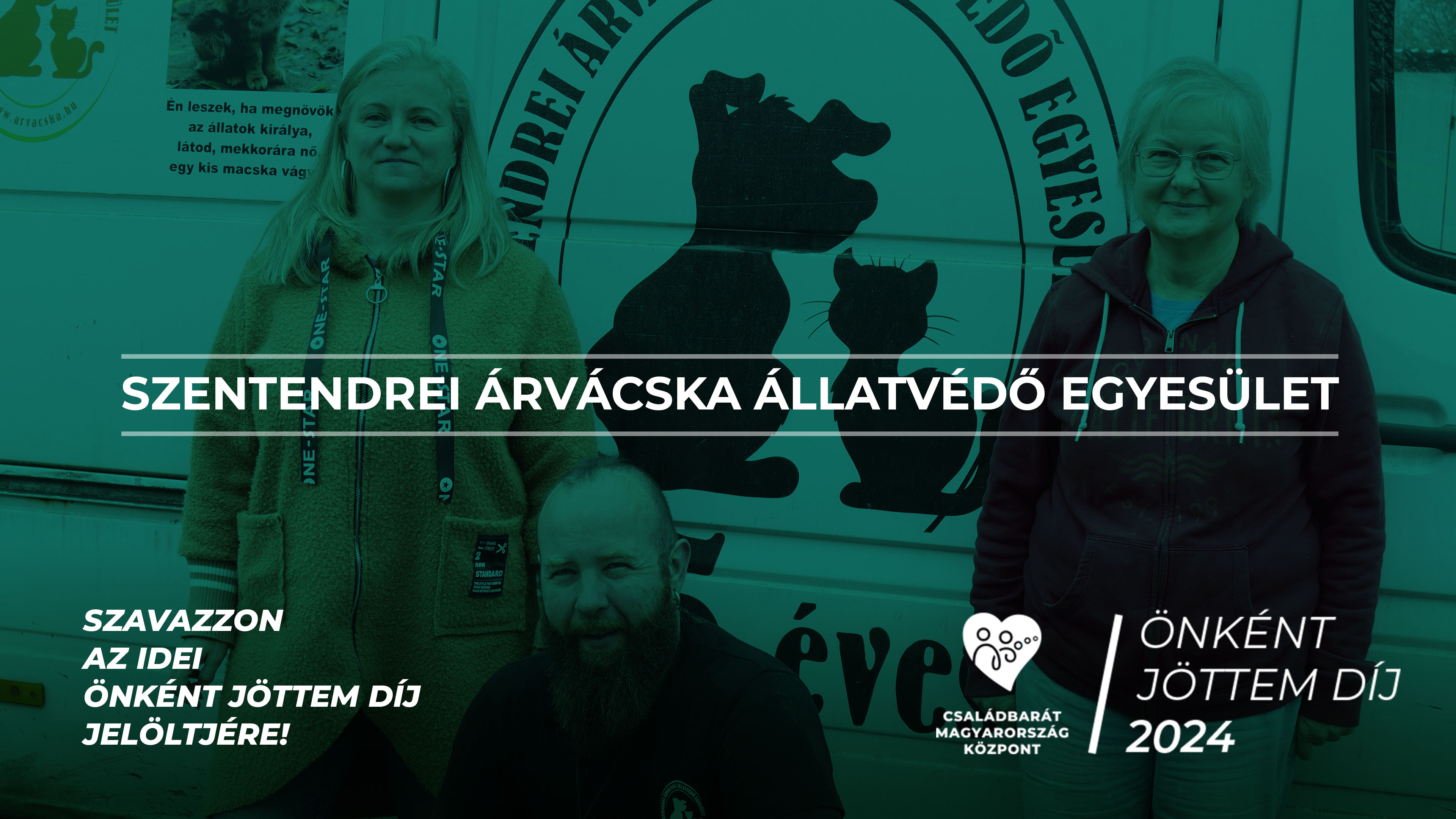 Bemutatjuk az idei Önként Jöttem díj jelöltjeit Szentendrei ÁRVÁCSKA 