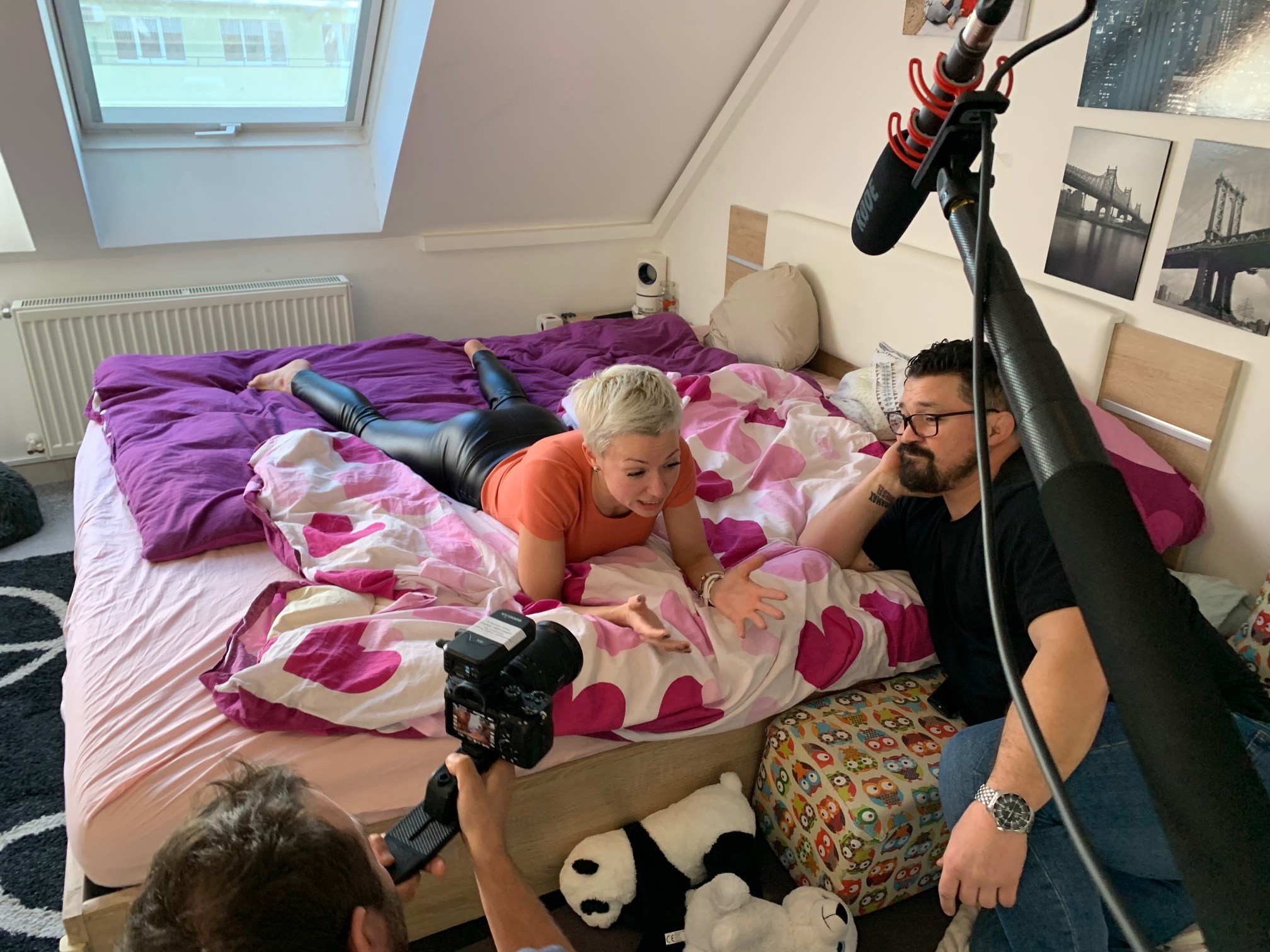 Bárdosiék: Így alszunk mi!