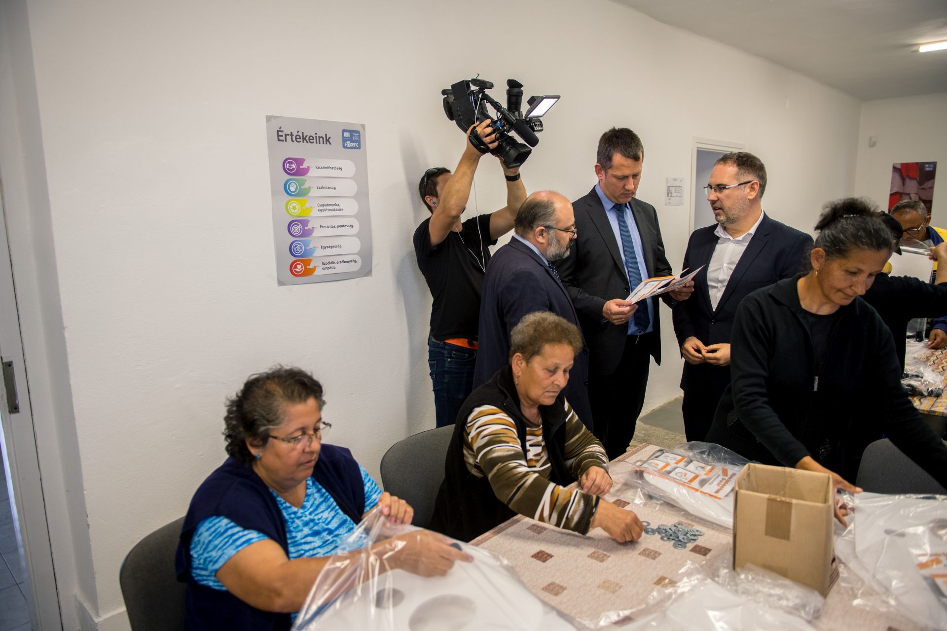 Új üzem nyílt megváltozott munkaképességűeknek