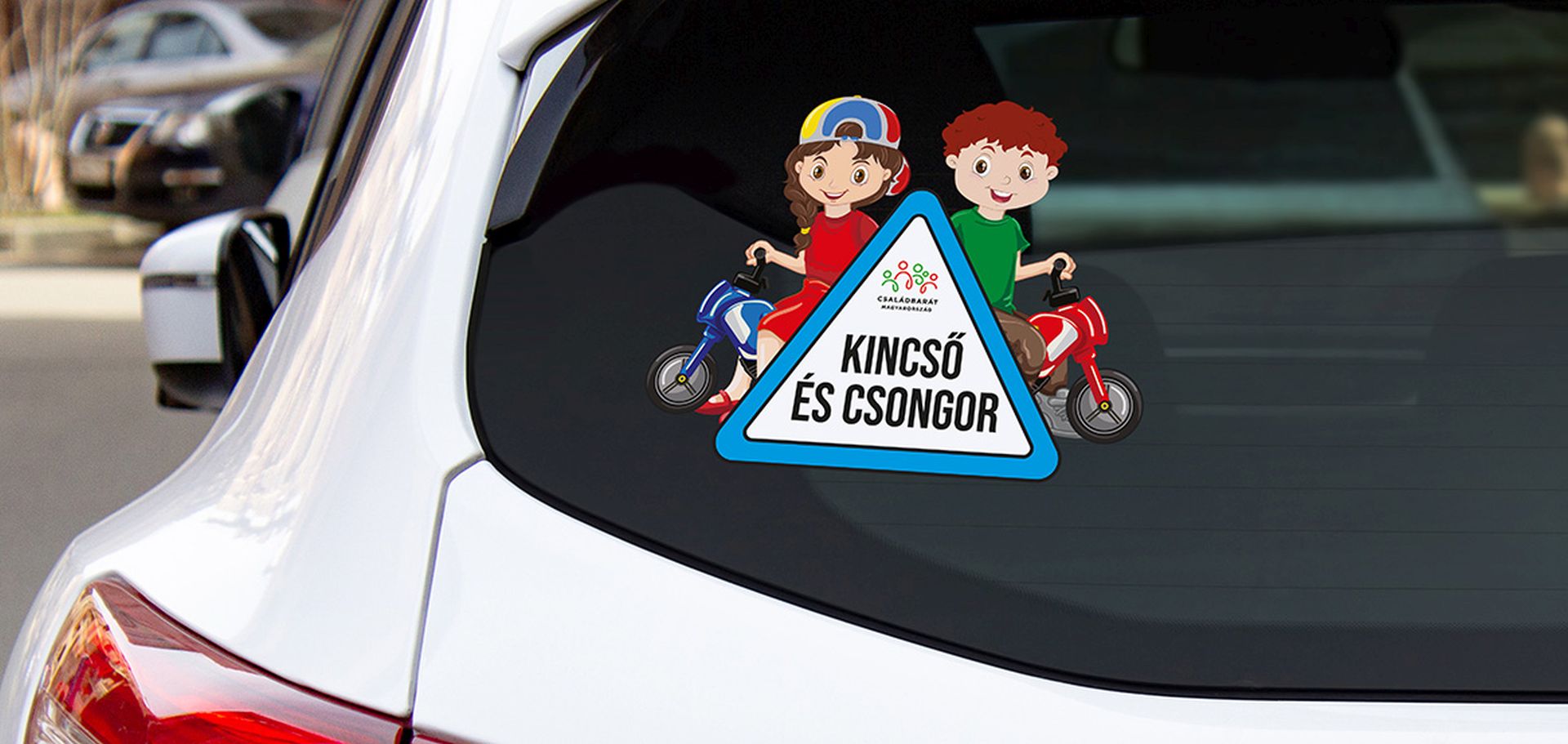 Készítsd el saját autómatricádat a Családbarát Magyarország tervezőjével!
