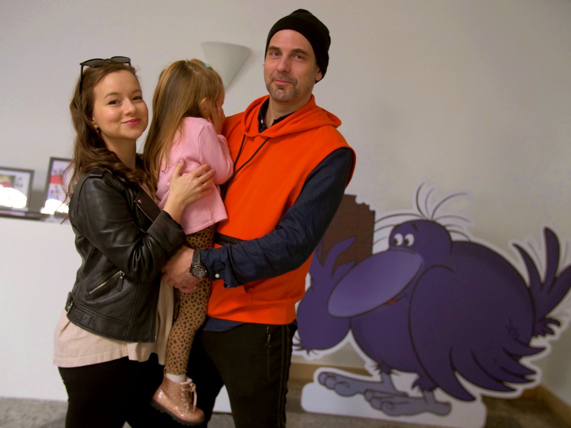 Rácz Gergő és családja a Családvarázsban