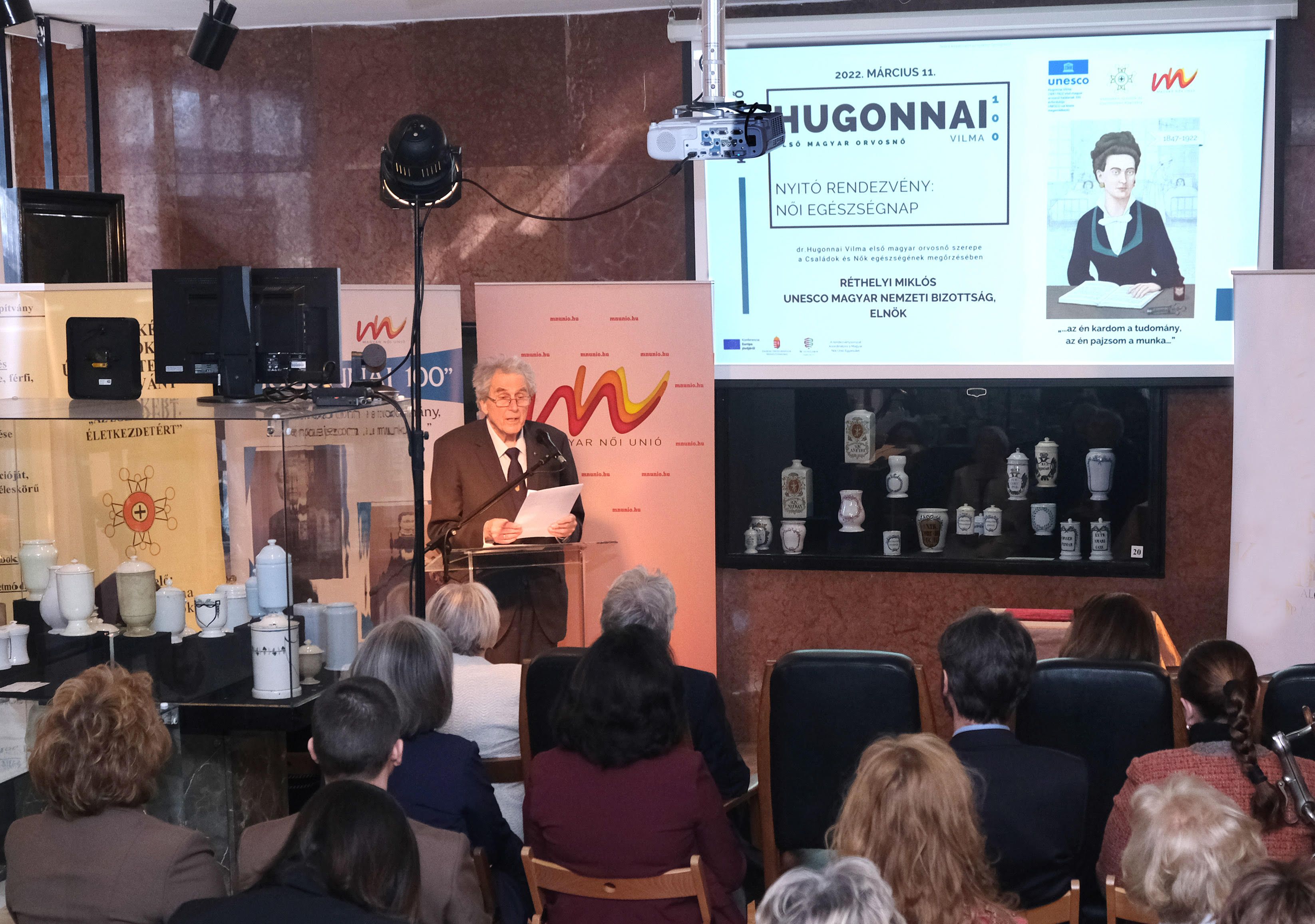 Aki mindig hitt magában – az első magyar orvosnőre emlékezve megnyílt a Hugonnai-emlékév 